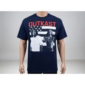 OutKast hip-hop band merchandise | Cotton graphic t-shirt | 2XL